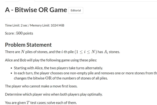 A good game theory problem
